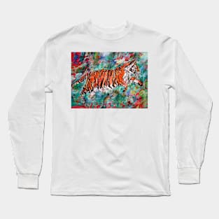 TIGER IN ITS JUNGLE Long Sleeve T-Shirt